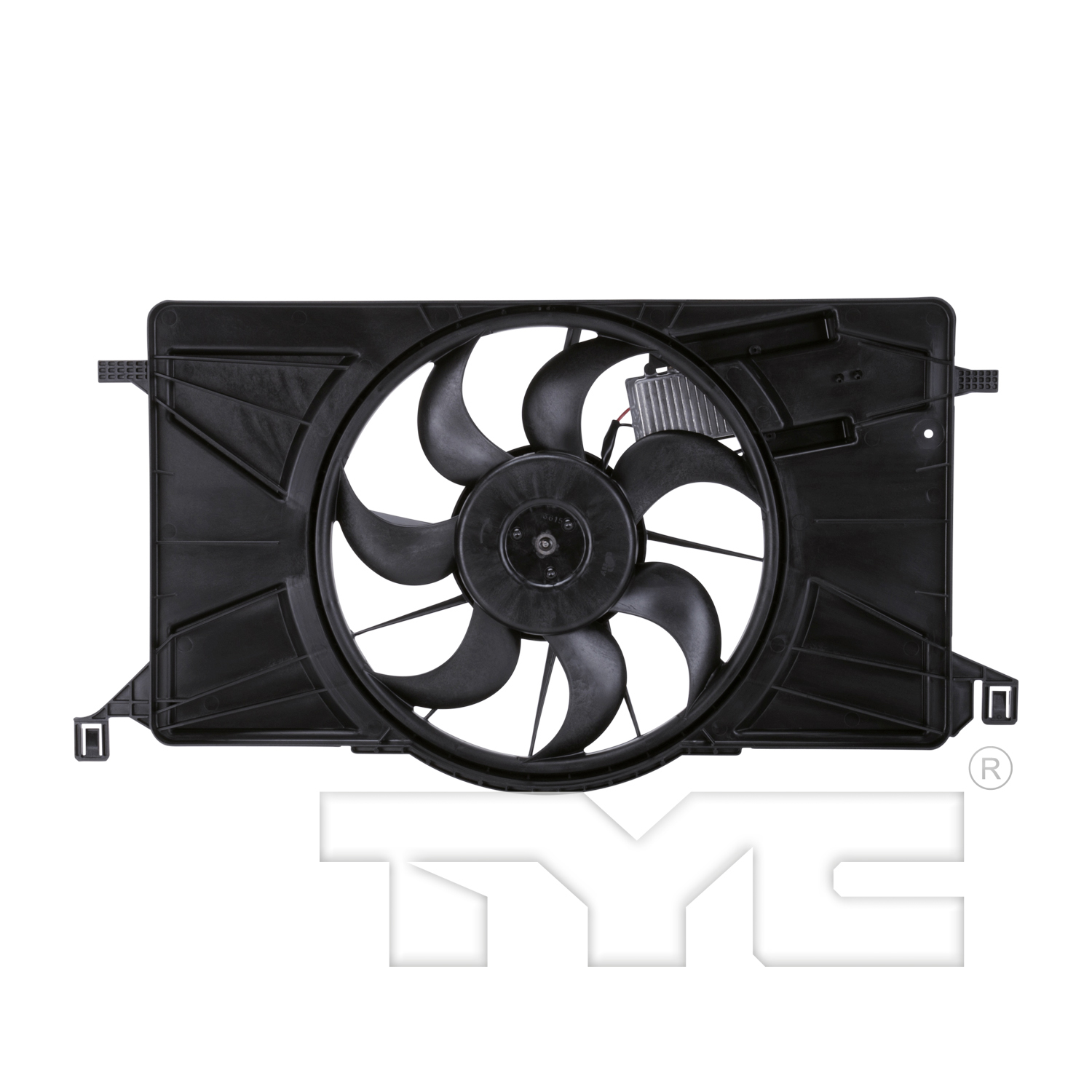 Aftermarket FAN ASSEMBLY/FAN SHROUDS for FORD - FOCUS, FOCUS,12-18,Radiator cooling fan assy