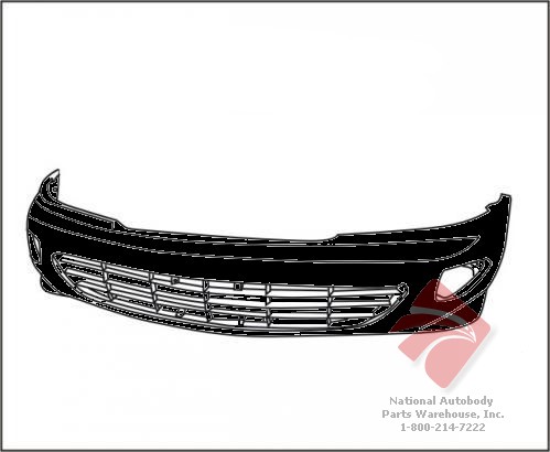 Aftermarket BUMPER COVERS for CHEVROLET - CAVALIER, CAVALIER,95-99,Front bumper cover