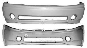 Aftermarket BUMPER COVERS for GMC - YUKON XL 1500, YUKON XL 1500,00-06,Front bumper cover