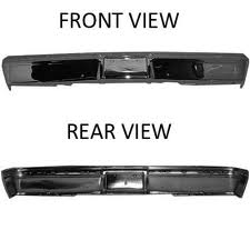 Aftermarket METAL FRONT BUMPERS for GMC - C2500, C2500,83-87,Front bumper face bar