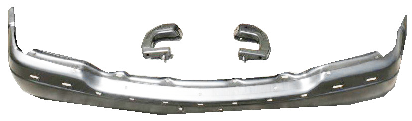 Aftermarket METAL FRONT BUMPERS for GMC - SIERRA 1500, SIERRA 1500,99-02,Front bumper face bar