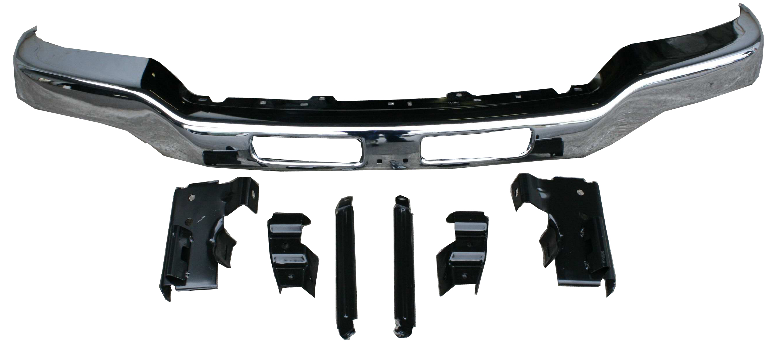 Aftermarket METAL FRONT BUMPERS for GMC - SIERRA 1500 CLASSIC, SIERRA 1500 CLASSIC,07-07,Front bumper face bar
