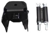 Aftermarket BRACKETS for CHEVROLET - AVALANCHE, AVALANCHE,07-13,Front bumper bracket