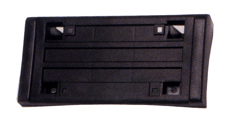 Aftermarket BRACKETS for GMC - C2500, C2500,88-00,Front bumper license bracket
