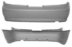 Aftermarket BUMPER COVERS for BUICK - CENTURY, CENTURY,97-04,Rear bumper cover