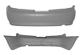Aftermarket BUMPER COVERS for BUICK - CENTURY, CENTURY,03-05,Rear bumper cover