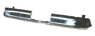 Aftermarket METAL REAR BUMPERS for GMC - V1500, V1500,87-87,Rear bumper face bar