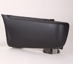 Aftermarket APRON/VALANCE/FILLER PLASTIC for GMC - JIMMY, JIMMY,98-05,LT Rear bumper extension outer