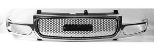 Aftermarket GRILLES for GMC - YUKON, YUKON,01-05,Grille assy