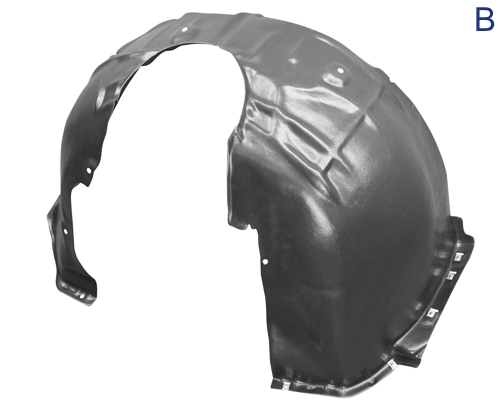 Aftermarket FENDERS LINERS/SPLASH SHIELDS for CHEVROLET - CRUZE, CRUZE,16-19,LT Front fender inner panel