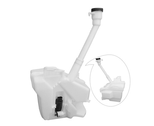 Aftermarket WINSHIELD WASHER RESERVOIR for CHEVROLET - CRUZE, CRUZE,17-19,Windshield washer tank assy