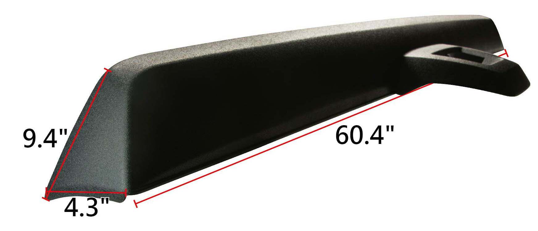 Aftermarket MOLDINGS for CHEVROLET - AVALANCHE, AVALANCHE,07-13,Rear gate molding