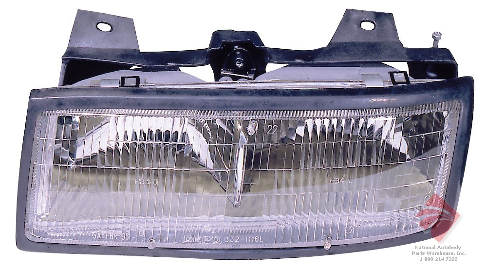 Aftermarket HEADLIGHTS for PONTIAC - TEMPEST, TEMPEST,87-88,LT Headlamp assy composite