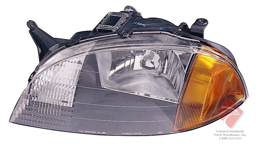 Aftermarket HEADLIGHTS for CHEVROLET - METRO, METRO,98-01,LT Headlamp assy composite