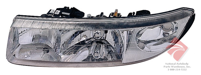 Aftermarket HEADLIGHTS for SATURN - SC2, SC2,97-00,LT Headlamp assy composite