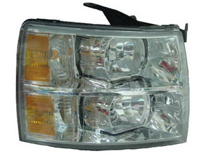 Aftermarket HEADLIGHTS for CHEVROLET - SILVERADO 1500, SILVERADO 1500,07-13,RT Headlamp assy composite
