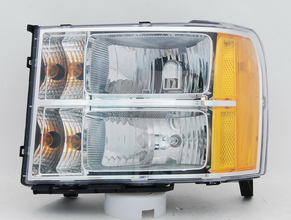 Aftermarket HEADLIGHTS for GMC - SIERRA 3500 HD, SIERRA 3500 HD,07-14,RT Headlamp assy composite