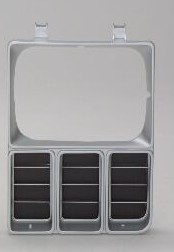 Aftermarket HEADLIGHT DOOR/BEZEL for CHEVROLET - C20, C20,81-82,LT Headlamp door