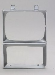 Aftermarket HEADLIGHT DOOR/BEZEL for GMC - K1500, K1500,83-84,LT Headlamp door