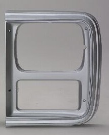 Aftermarket HEADLIGHT DOOR/BEZEL for CHEVROLET - G30, G30,85-91,LT Headlamp door