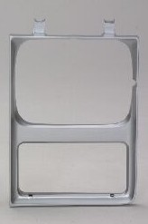 Aftermarket HEADLIGHT DOOR/BEZEL for GMC - JIMMY, JIMMY,85-88,LT Headlamp door