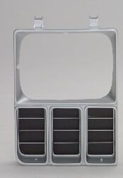 Aftermarket HEADLIGHT DOOR/BEZEL for CHEVROLET - C10 SUBURBAN, C10 SUBURBAN,81-82,RT Headlamp door