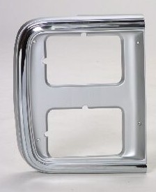 Aftermarket HEADLIGHT DOOR/BEZEL for CHEVROLET - G30, G30,85-91,RT Headlamp door