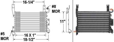 Aftermarket AC CONDENSERS for GEO - METRO, METRO,89-93,Air conditioning condenser