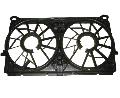 Aftermarket FAN ASSEMBLY/FAN SHROUDS for CHEVROLET - AVALANCHE, AVALANCHE,07-13,Radiator fan shroud