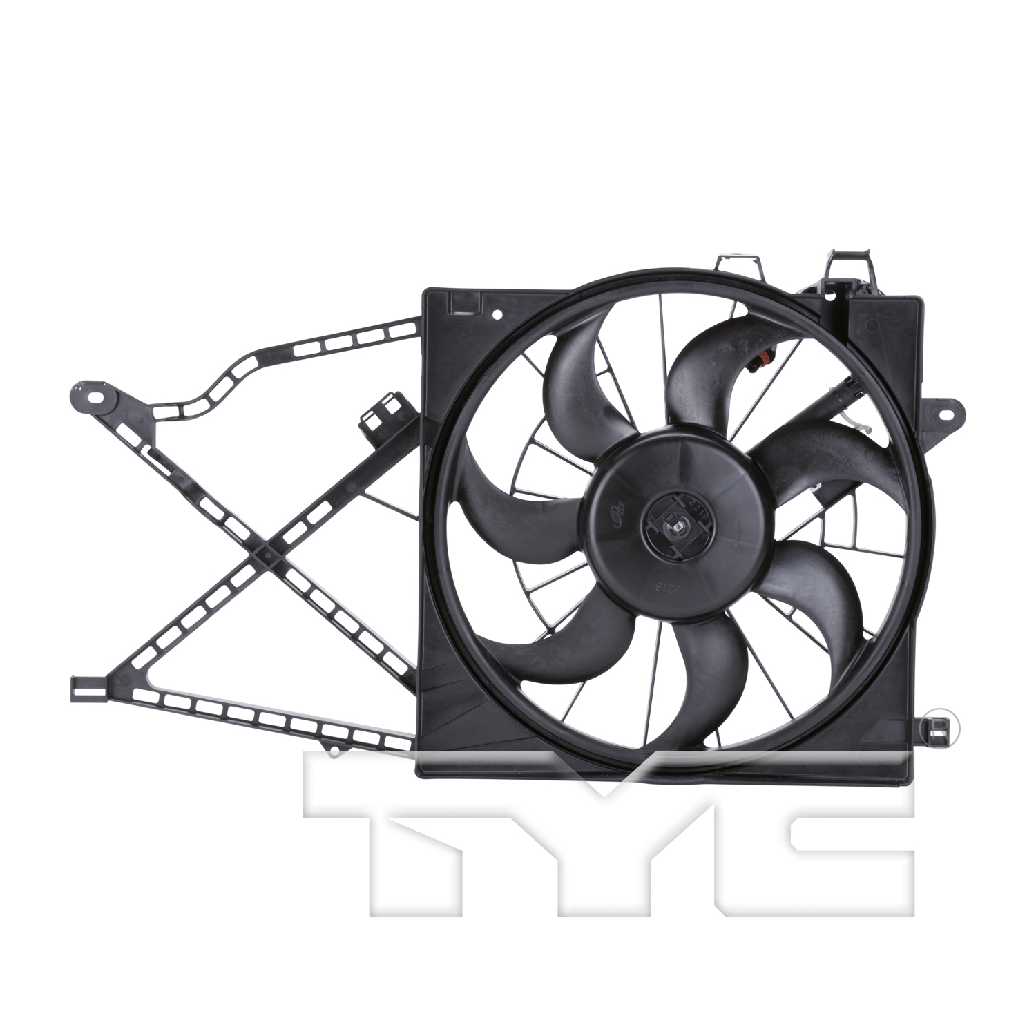 Aftermarket FAN ASSEMBLY/FAN SHROUDS for SATURN - LS, LS,00-00,Radiator cooling fan assy