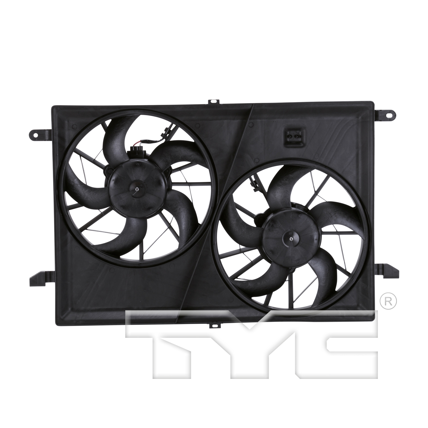 Aftermarket FAN ASSEMBLY/FAN SHROUDS for GMC - ACADIA LIMITED, ACADIA LIMITED,17-17,Radiator cooling fan assy