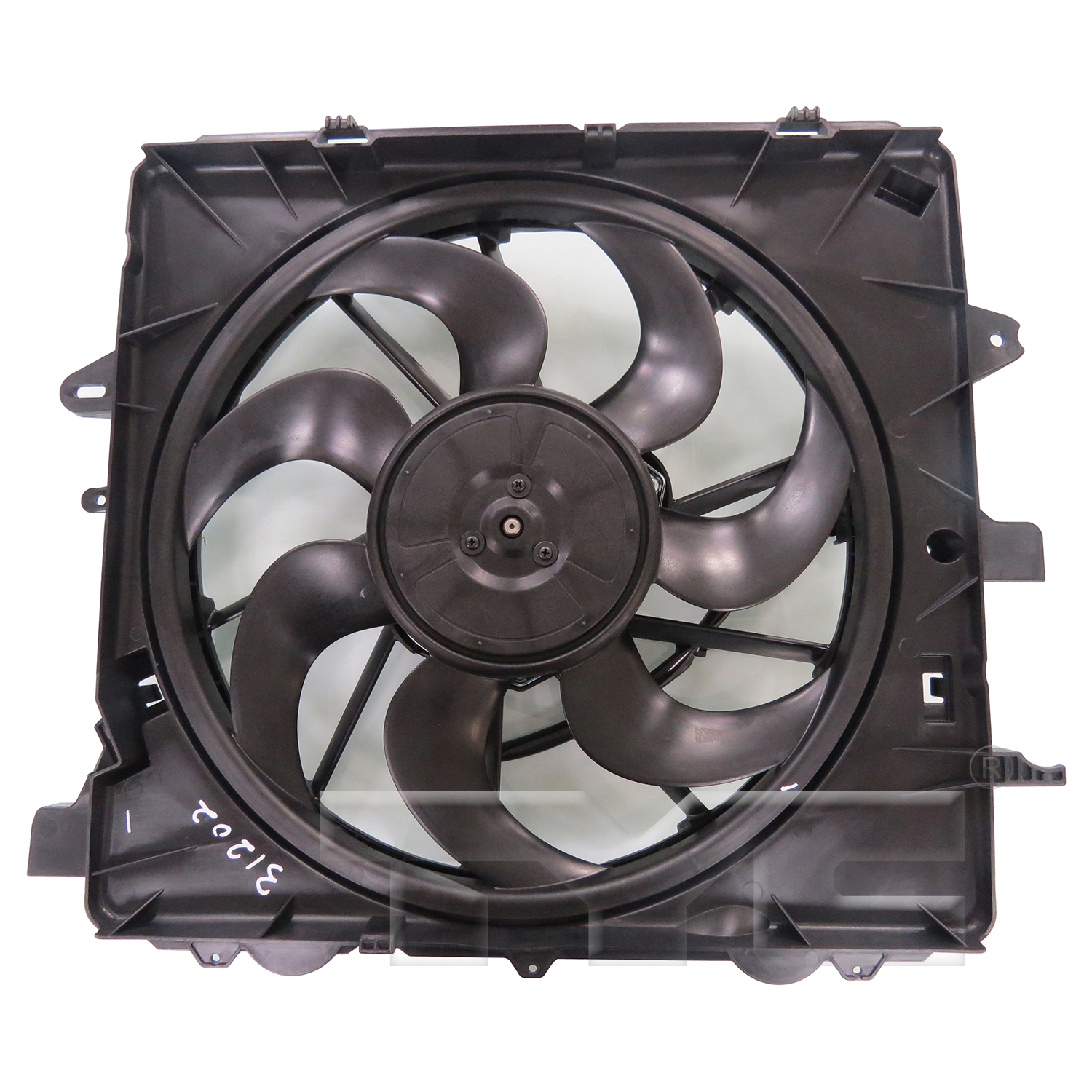 Aftermarket FAN ASSEMBLY/FAN SHROUDS for CADILLAC - CTS, CTS,09-14,Radiator cooling fan assy