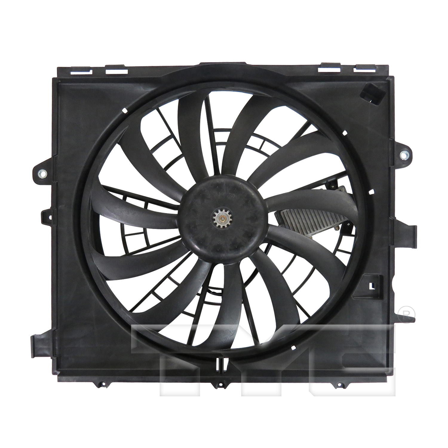 Aftermarket FAN ASSEMBLY/FAN SHROUDS for CADILLAC - ATS, ATS,15-15,Radiator cooling fan assy