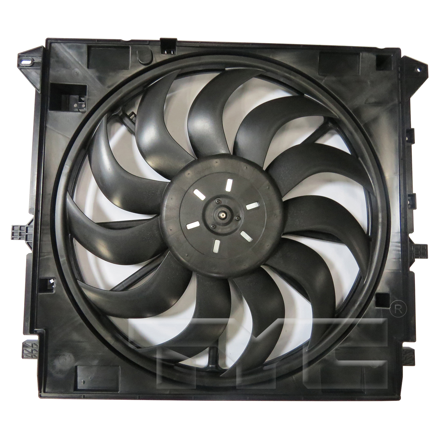 Aftermarket FAN ASSEMBLY/FAN SHROUDS for GMC - CANYON, CANYON,15-20,Radiator cooling fan assy