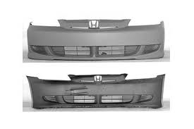 Aftermarket BUMPER COVERS for HONDA - CIVIC, CIVIC,03-03,Front bumper cover