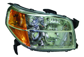 Aftermarket HEADLIGHTS for HONDA - PILOT, PILOT,06-08,RT Headlamp lens/housing