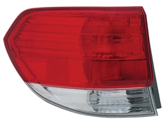 Aftermarket TAILLIGHTS for HONDA - ODYSSEY, ODYSSEY,08-10,LT Taillamp lens/housing