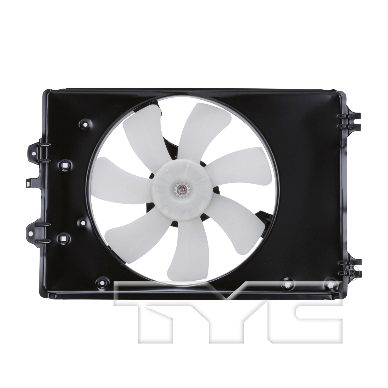 Aftermarket FAN ASSEMBLY/FAN SHROUDS for HONDA - PILOT, PILOT,09-15,Air conditioning condenser/fan assy
