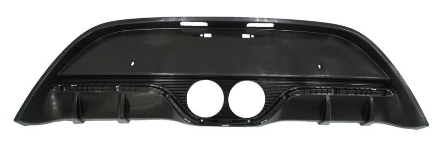 Aftermarket BUMPER COVERS for HYUNDAI - VELOSTER, VELOSTER,13-16,Rear bumper cover lower
