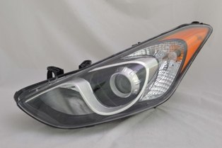 Aftermarket HEADLIGHTS for HYUNDAI - ELANTRA GT, ELANTRA GT,13-17,LT Headlamp assy composite