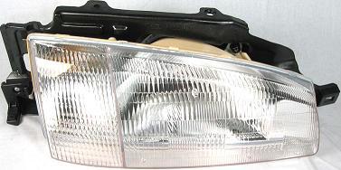 Aftermarket HEADLIGHTS for HYUNDAI - ELANTRA, ELANTRA,92-93,RT Headlamp assy composite