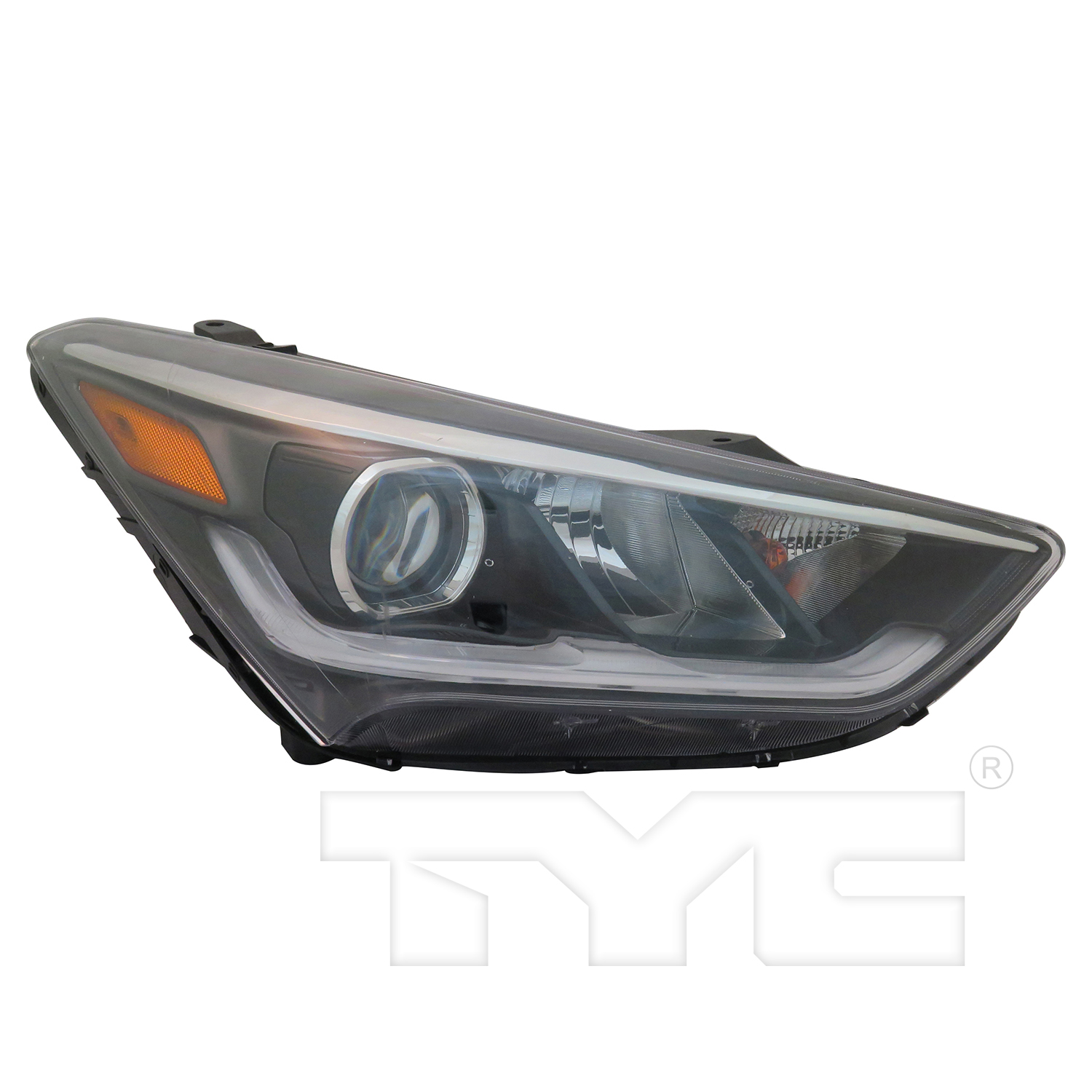 Aftermarket HEADLIGHTS for HYUNDAI - SANTA FE XL, SANTA FE XL,19-19,RT Headlamp assy composite