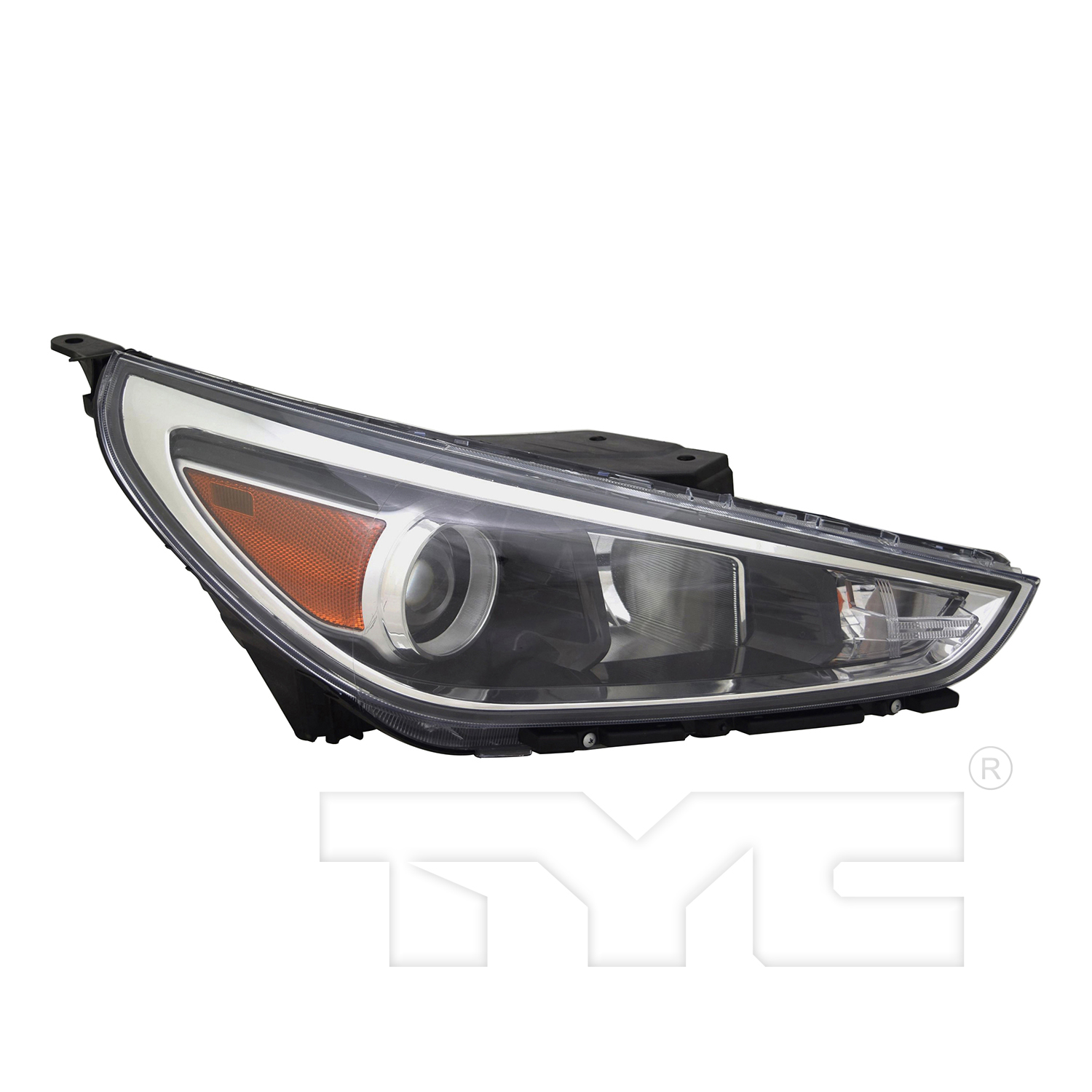 Aftermarket HEADLIGHTS for HYUNDAI - ELANTRA GT, ELANTRA GT,18-20,RT Headlamp assy composite