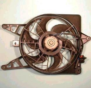 Aftermarket FAN ASSEMBLY/FAN SHROUDS for HYUNDAI - ELANTRA, ELANTRA,92-93,Radiator cooling fan assy