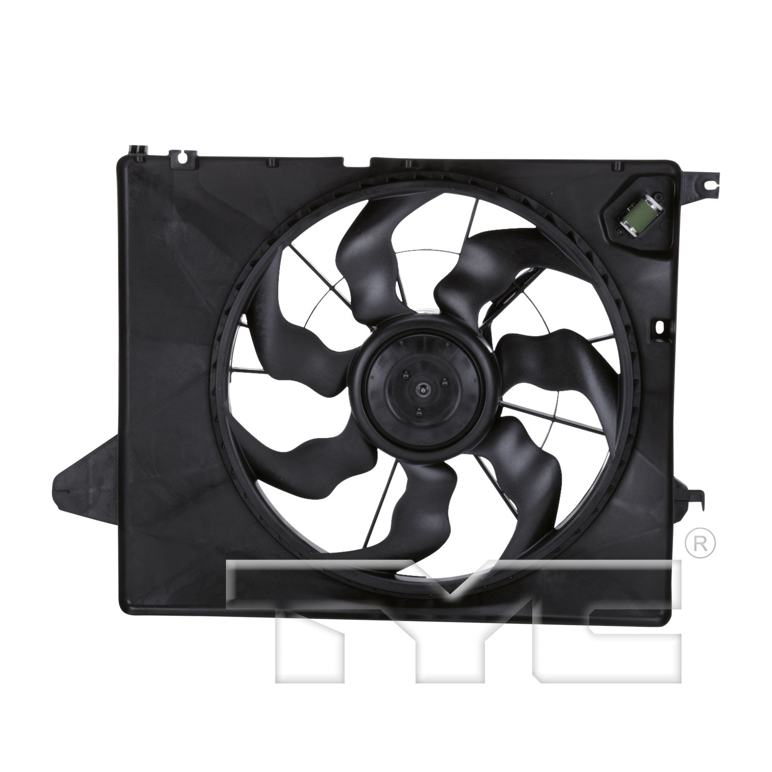 Aftermarket FAN ASSEMBLY/FAN SHROUDS for KIA - SORENTO, SORENTO,11-15,Radiator cooling fan assy