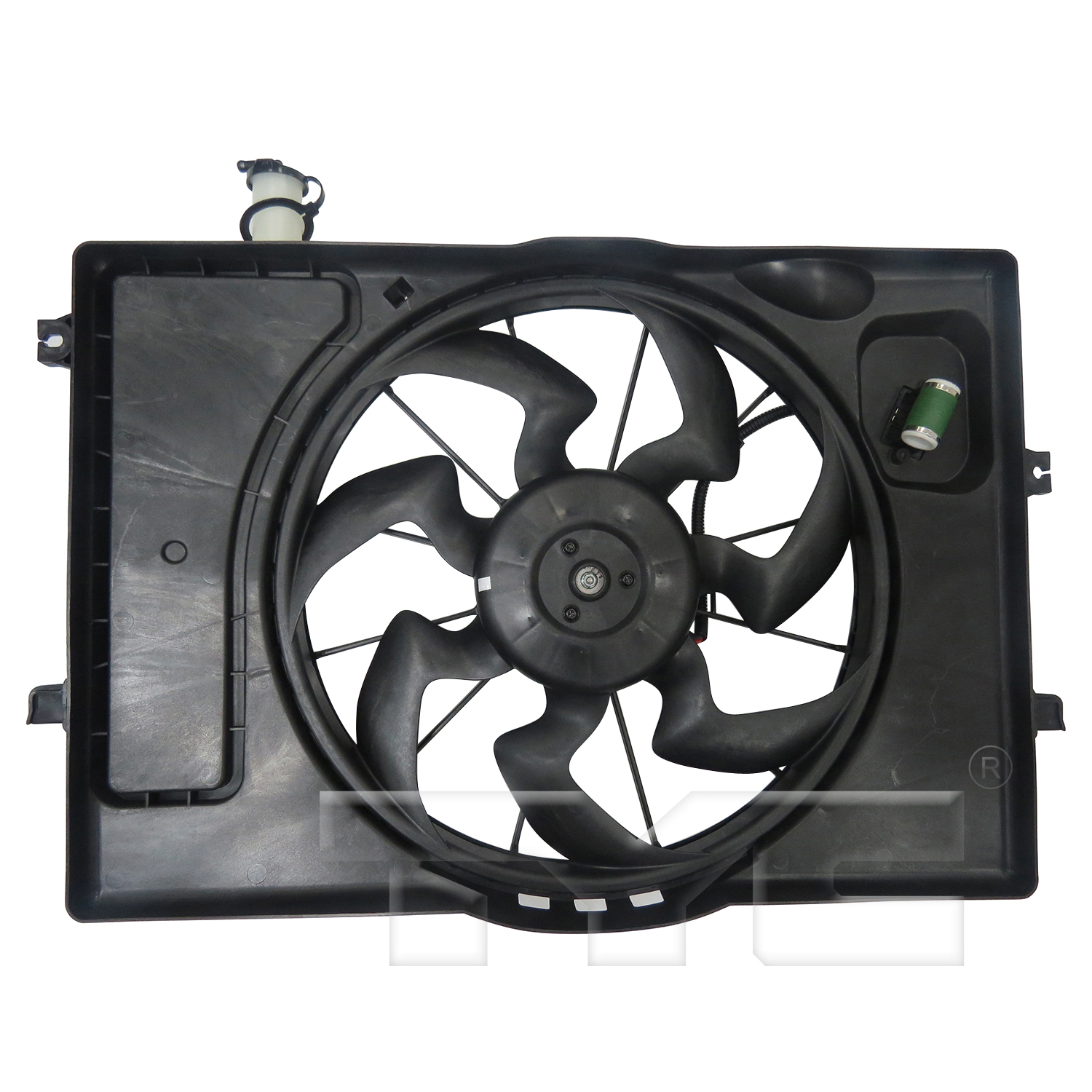 Aftermarket FAN ASSEMBLY/FAN SHROUDS for HYUNDAI - ELANTRA, ELANTRA,17-18,Radiator cooling fan assy