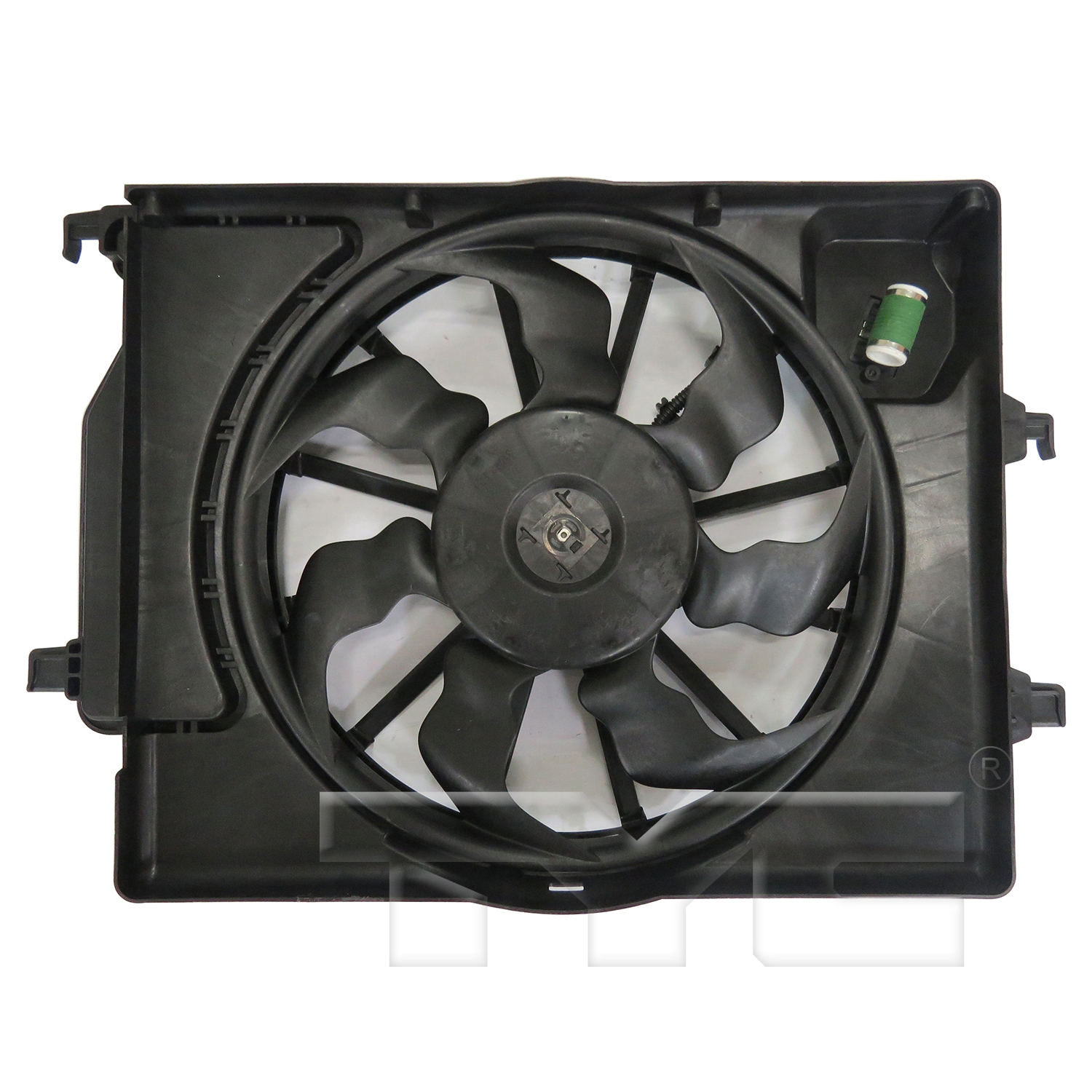 Aftermarket FAN ASSEMBLY/FAN SHROUDS for HYUNDAI - ACCENT, ACCENT,18-22,Radiator cooling fan assy