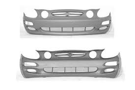 Aftermarket BUMPER COVERS for KIA - SPECTRA, SPECTRA,00-02,Front bumper cover
