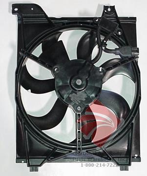 Aftermarket FAN ASSEMBLY/FAN SHROUDS for KIA - RIO5, RIO5,06-11,Condenser fan/motor assembly