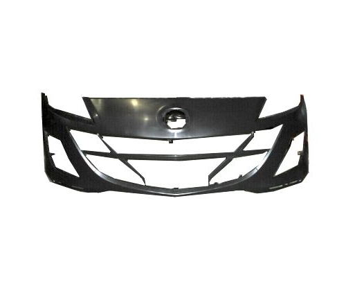 Aftermarket BUMPER COVERS for MAZDA - 3, 3,10-10,Front bumper cover